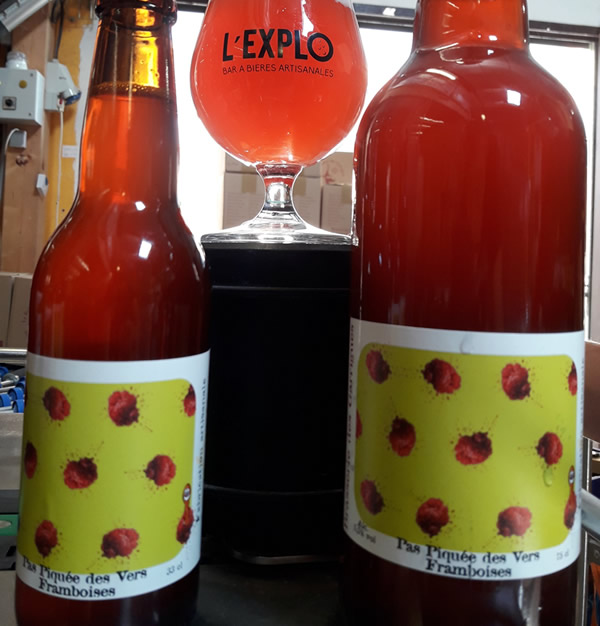 Pas Piquée des Vers à la Framboise